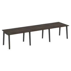 Стол переговорный (3 столешницы) (опоры - массив дерева)