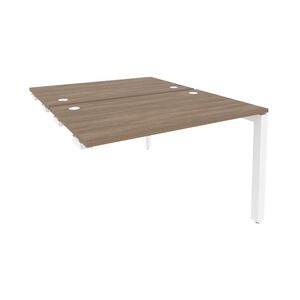 Стол-приставка двойной на П-образном м/к к опорным элем.