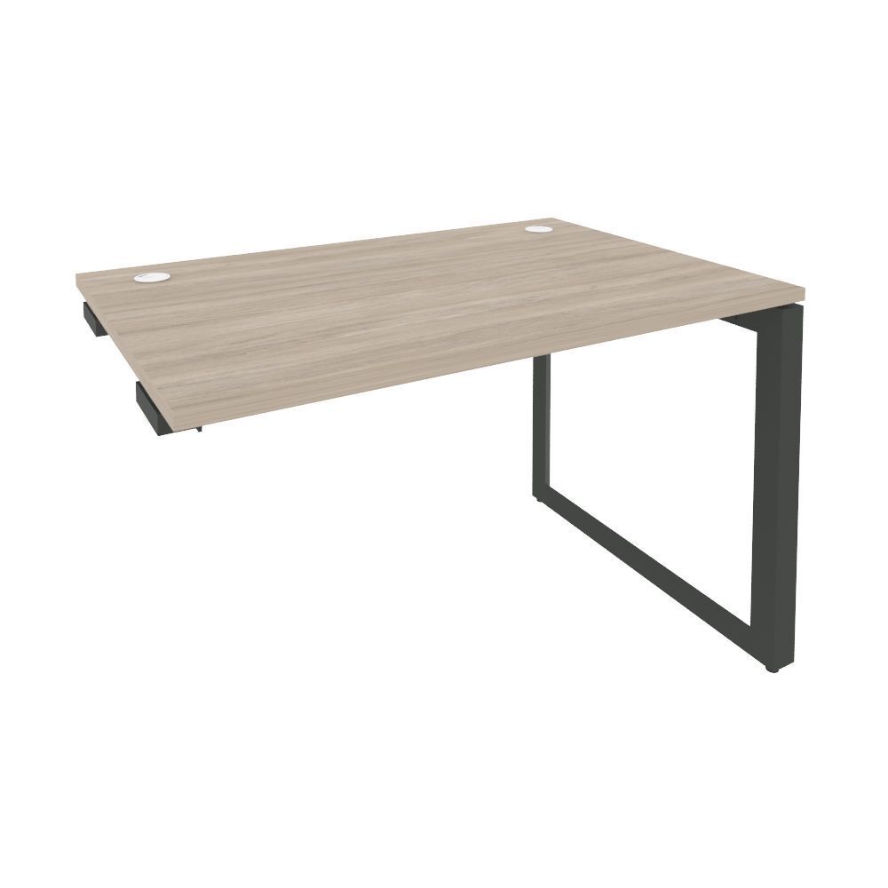 Стол-приставка на О-образном м/к к опорным элементам