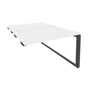 Стол-приставка двойной на О-образном м/к к опорным элементам