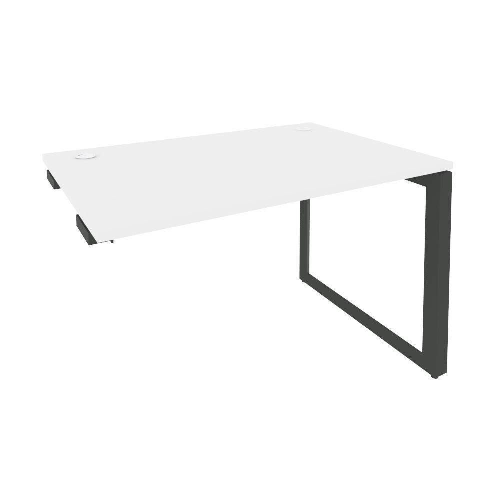 Стол-приставка на О-образном м/к к опорным элементам