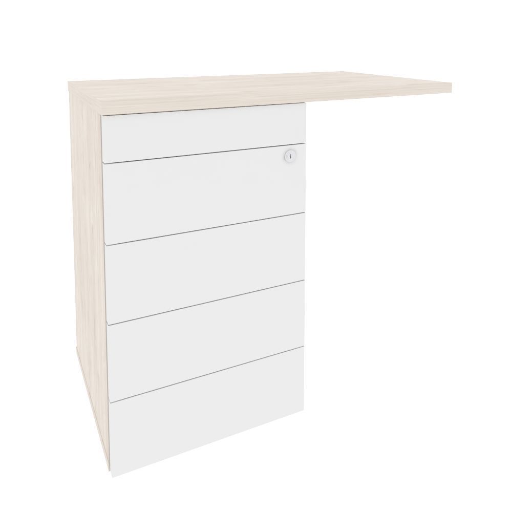 Тумба приставная (TIP-ON) (универсальная л/пр)