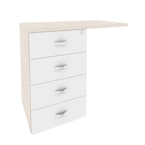 Тумба приставная (универсальная л/пр)