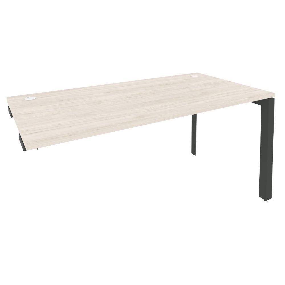 Стол-приставка на П-образном м/к к опорным элементам