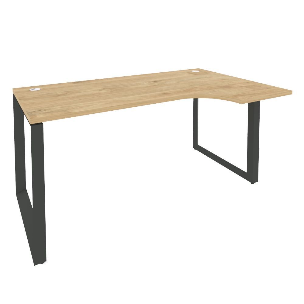 Стол эргономичный правый на О-образном м/к