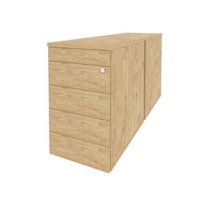 Тумба двойная приставная / опорная (TIP-ON)