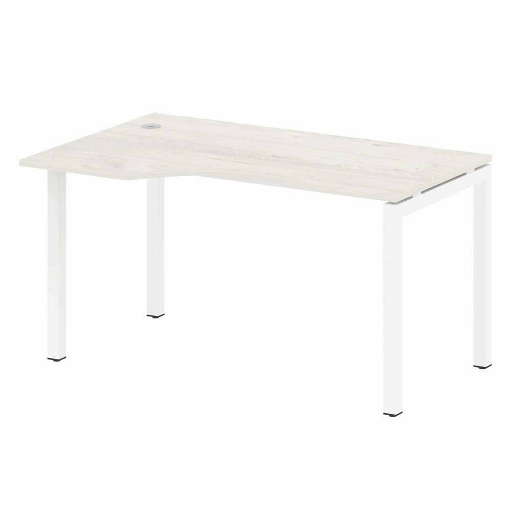 Стол криволинейный левый на П-образном м/к