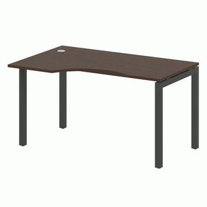 Стол криволинейный левый на П-образном м/к