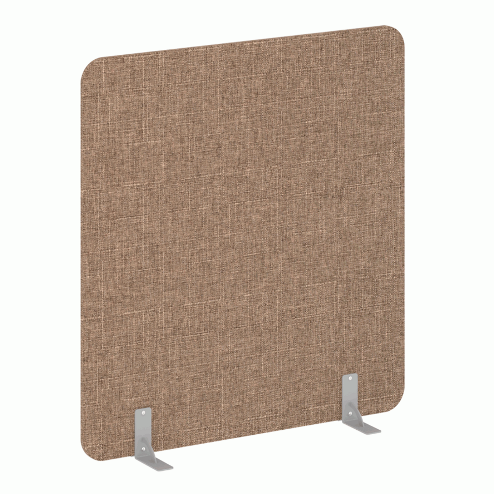 Перегородки на металлических опорах на фетровых подпятниках