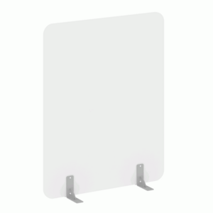 Перегородки на металлических опорах на фетровых подпятниках