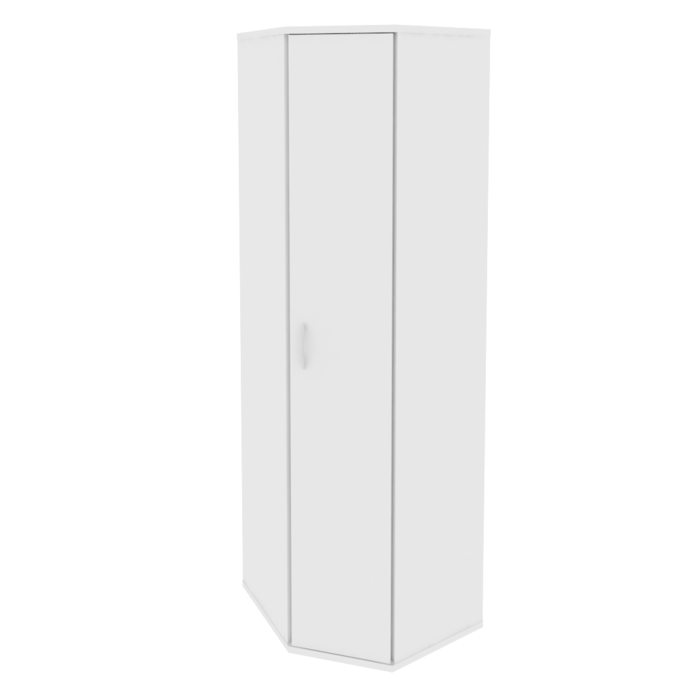 Угловой гардероб с дверью