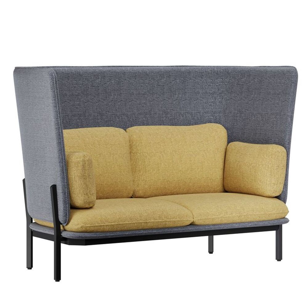 Диван двухместный с высокой спинкой