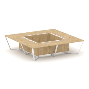 Стол переговорный квадратный