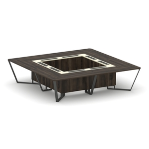 Стол переговорный квадратный