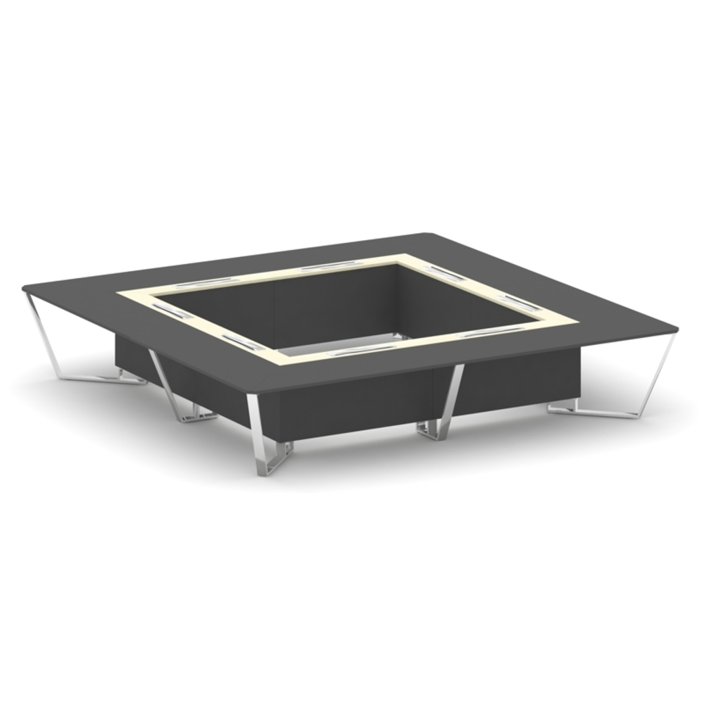 Стол переговорный квадратный