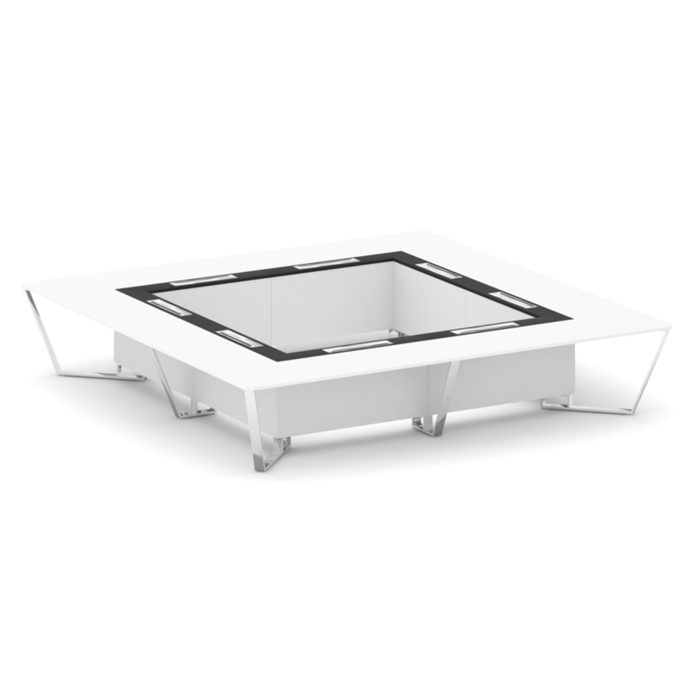 Стол переговорный квадратный