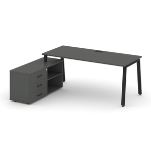 Style Project Direct Стол письменный с греденцией левой