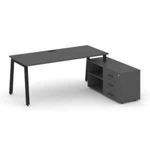 Style Project Direct Стол письменный с греденцией правой