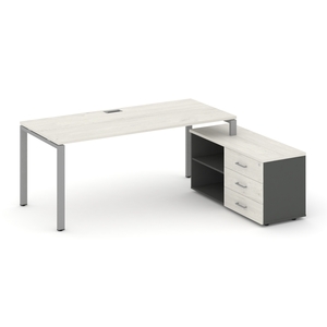 Style Project Direct Стол письменный с греденцией правой