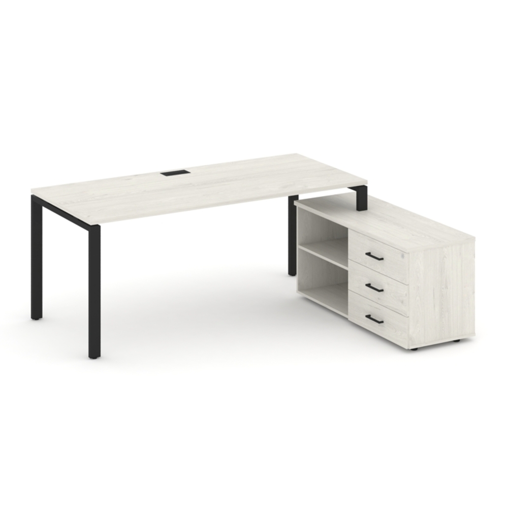 Style Project Direct Стол письменный с греденцией правой