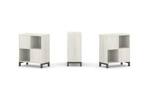 Набор стеллажа двухстороннего, 2 яруса