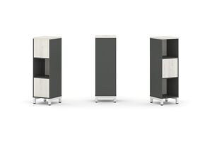 Набор стеллажа двухстороннего, 3 яруса