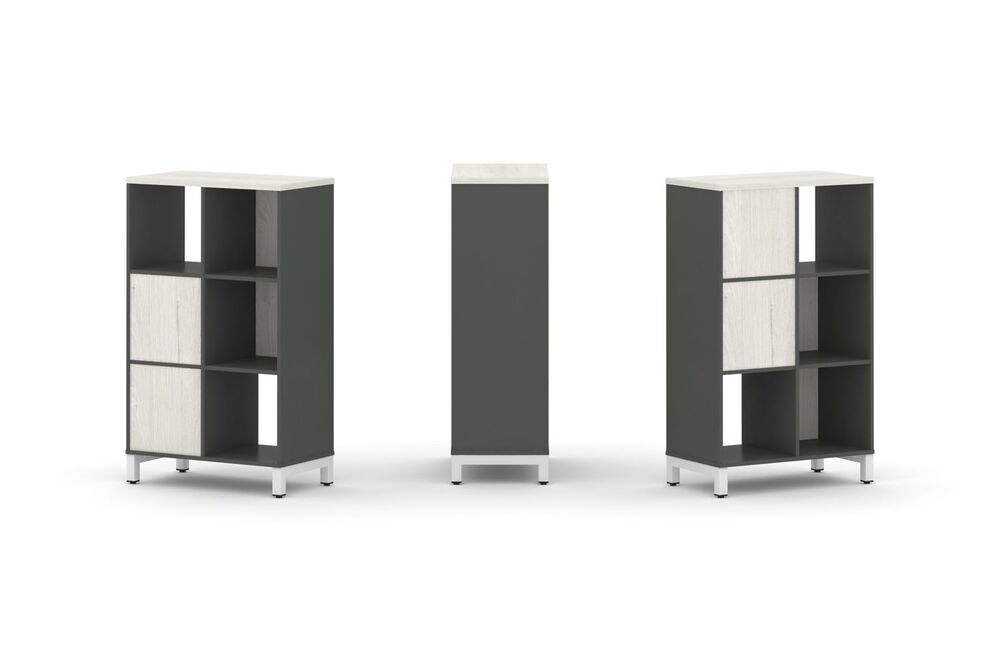 Набор стеллажа двухстороннего, 3 яруса