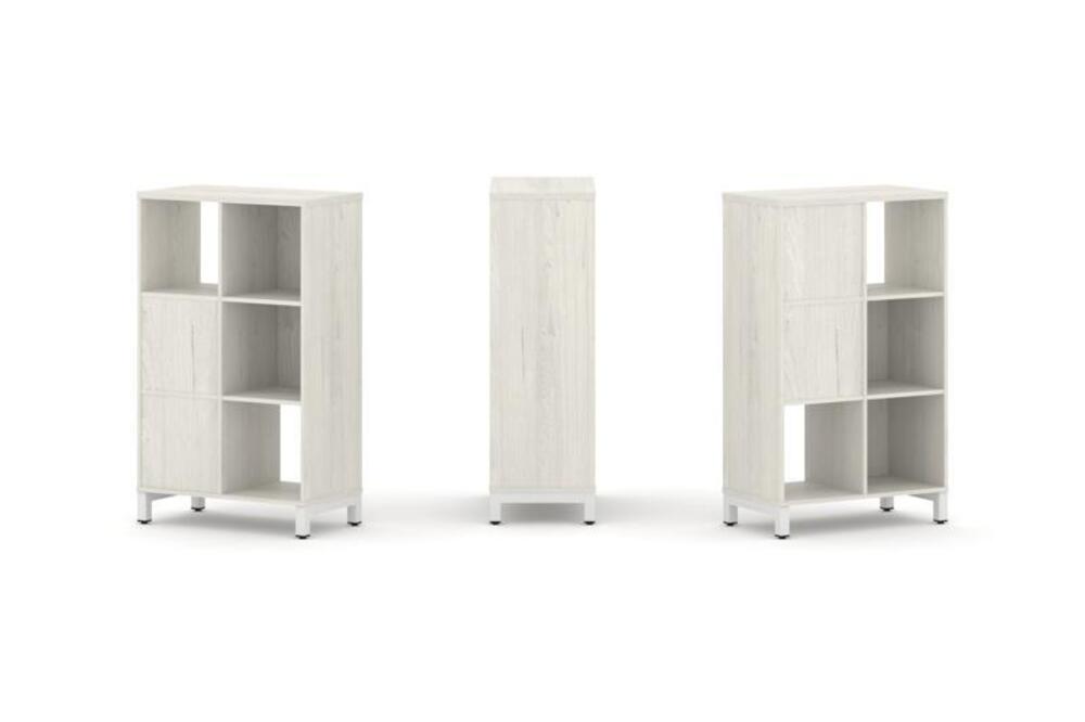 Набор стеллажа двухстороннего, 3 яруса