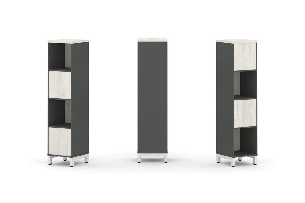 Набор стеллажа двухстороннего, 4 яруса