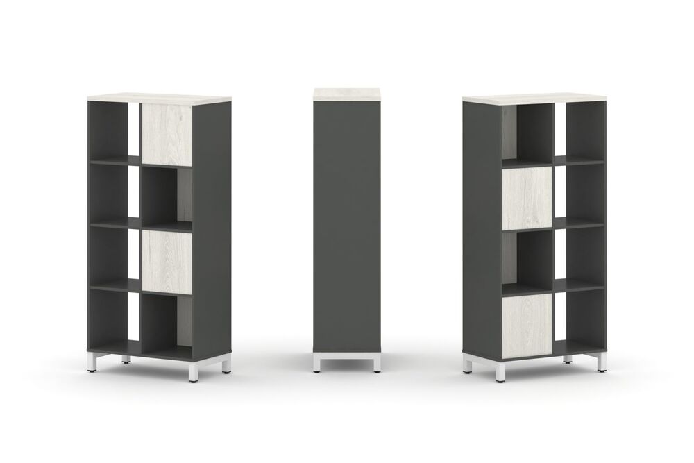 Набор стеллажа двухстороннего, 4 яруса