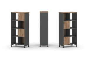 Набор стеллажа двухстороннего, 4 яруса