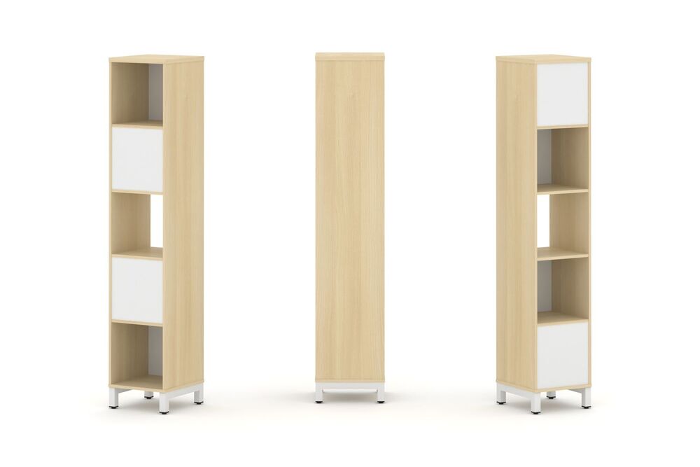 Набор стеллажа двухстороннего, 5 ярусов