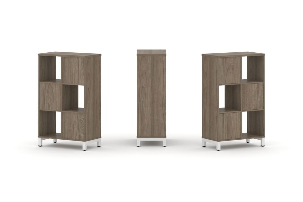 Набор стеллажа одностороннего, 3 яруса