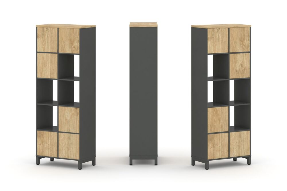 Набор стеллажа одностороннего, 5 ярусов