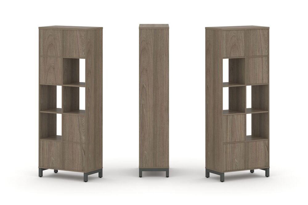 Набор стеллажа одностороннего, 5 ярусов