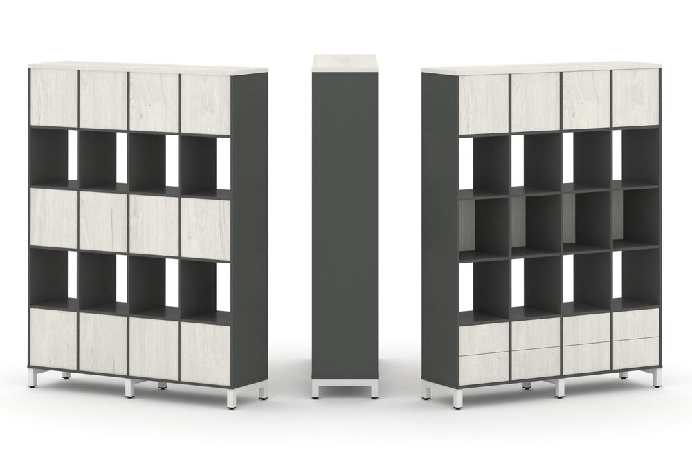 Набор стеллажа одностороннего, 5 ярусов