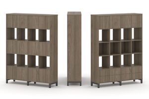 Набор стеллажа одностороннего, 5 ярусов