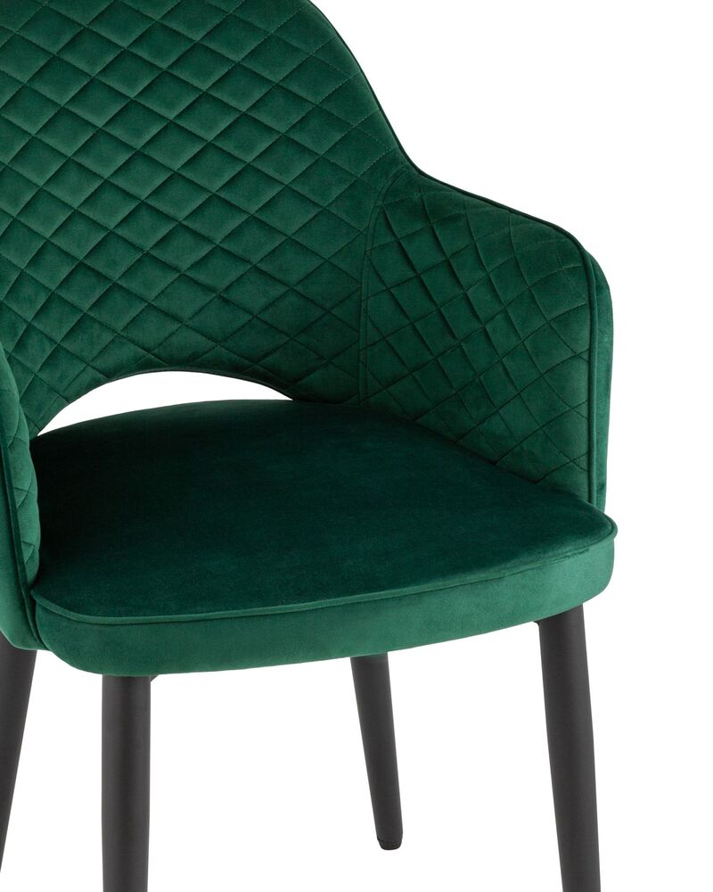 Стул Венера диамант велюр изумрудный 2 шт