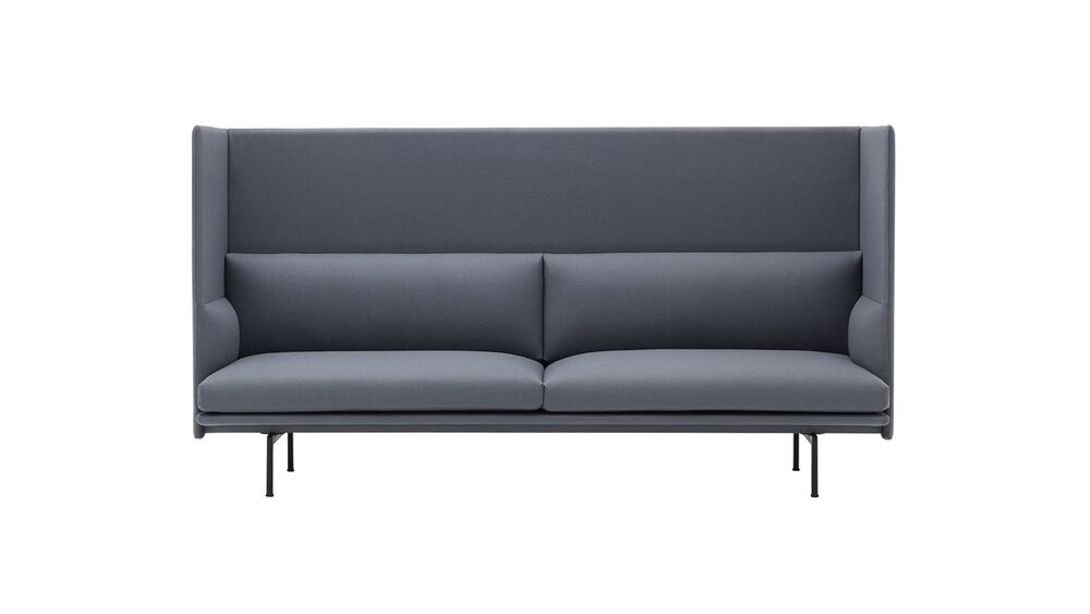 Диван трехместный c высокой спинкой