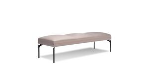 Пуфик трехместный с опорой