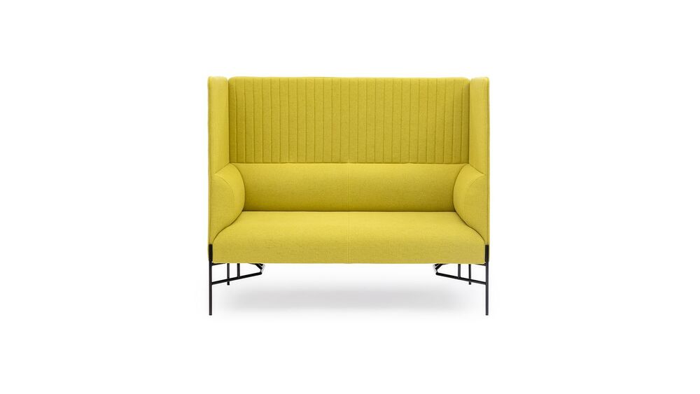 Диван двухместный с высокой спинкой