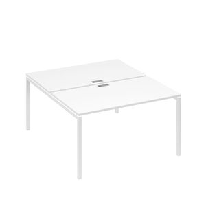 Рабочая станция 2х140 с металлокаркасом DUE