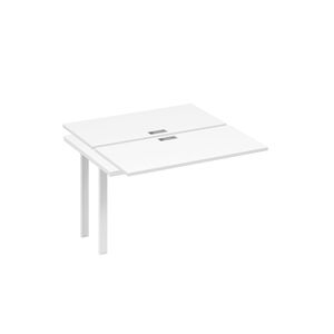 Секция стола рабочей станции на металлокаркасе TRE (2х120)