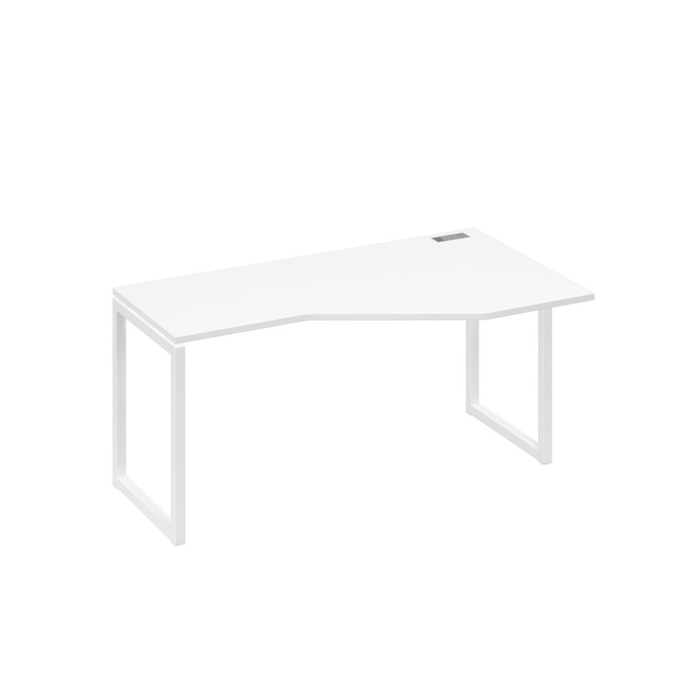 Стол эргономичный правый "Техно" на металлокаркасе QUATTRO