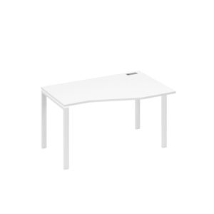 Стол эргономичный правый "Техно" на металлокаркасе UNO