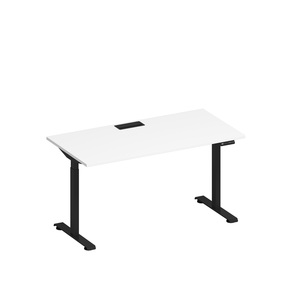 Стол письменный на электроприводе с заглушкой