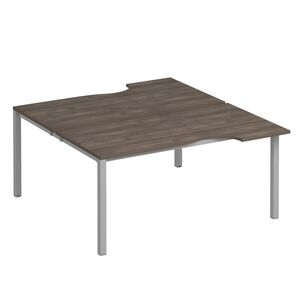 Рабочая станция со столами на опорах КФ (2х160)