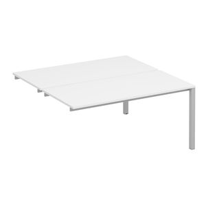 Секция стола рабочей станции на металлокаркасе КФ (2х160)