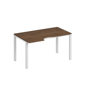 Стол эргономичный левый на металлокаркасе КФ